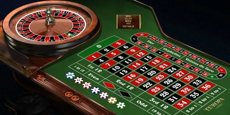 Cấu trúc bàn cược Cò Quay